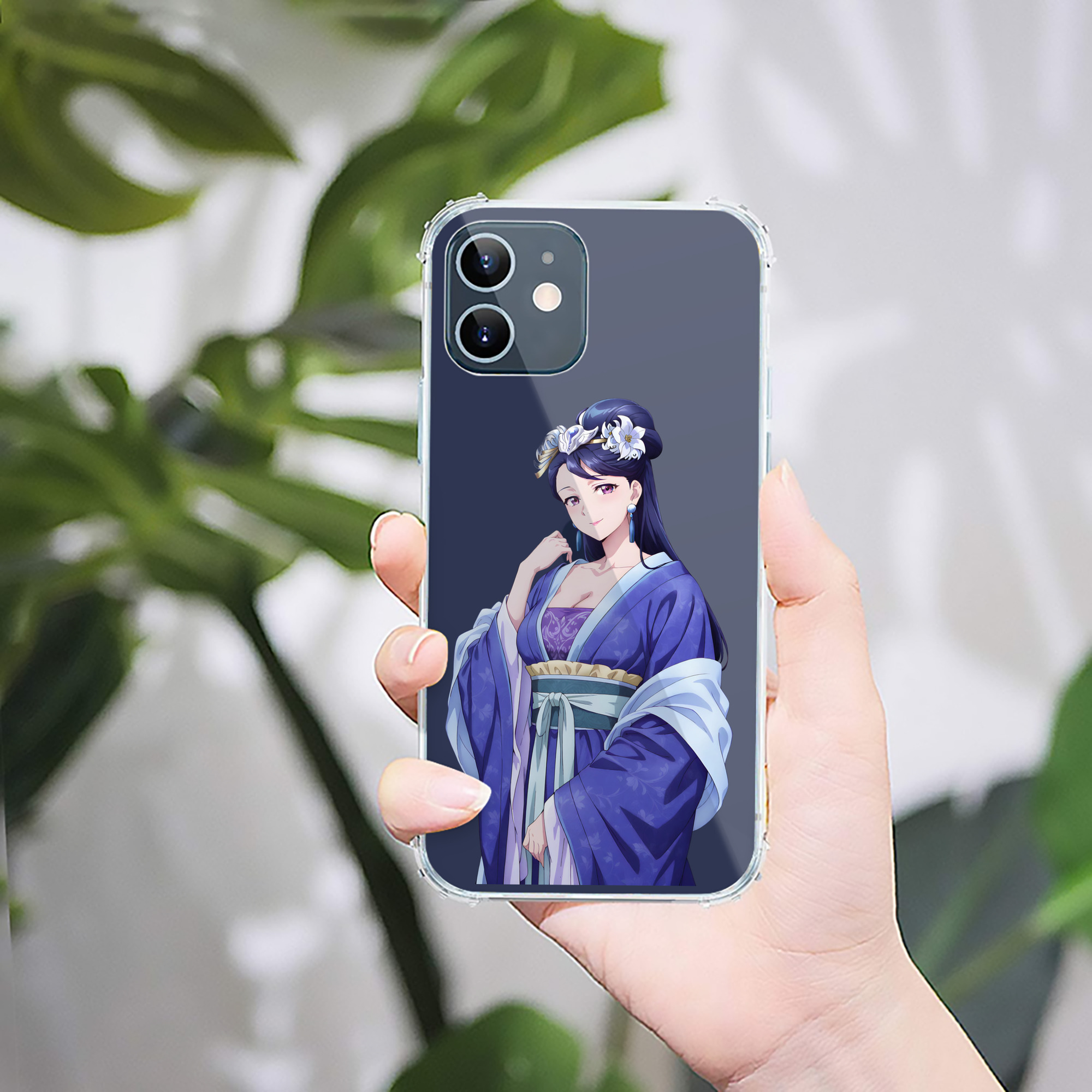 （画像用） 薬屋のひとりごと The Apothecary Diaries 【iPhone 12シリーズ対応】透明スマホケース（クリアソフトケース）